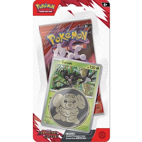 Destined Rivals - Checklane Blister - Zarude - Pokemon kort